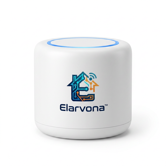 Elarvona™ IntelliCore AI Smart Home Hub – Multi-Platform Home Automation Center with Intelligent Insights, Local Data Management & Expandable Connectivity